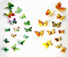 Бабочки украшение на стену